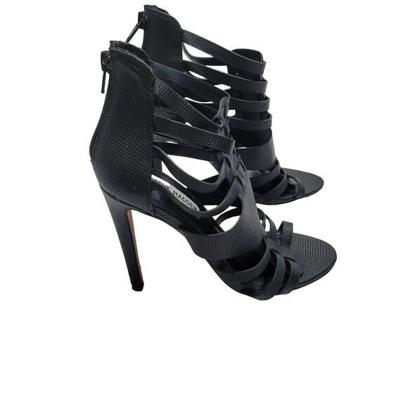 Steve Madden Shoes - Steve Madden Women 5.5M Stiletto Heel Black Mobwife Whimsigoth‎ Officesiren Y2K